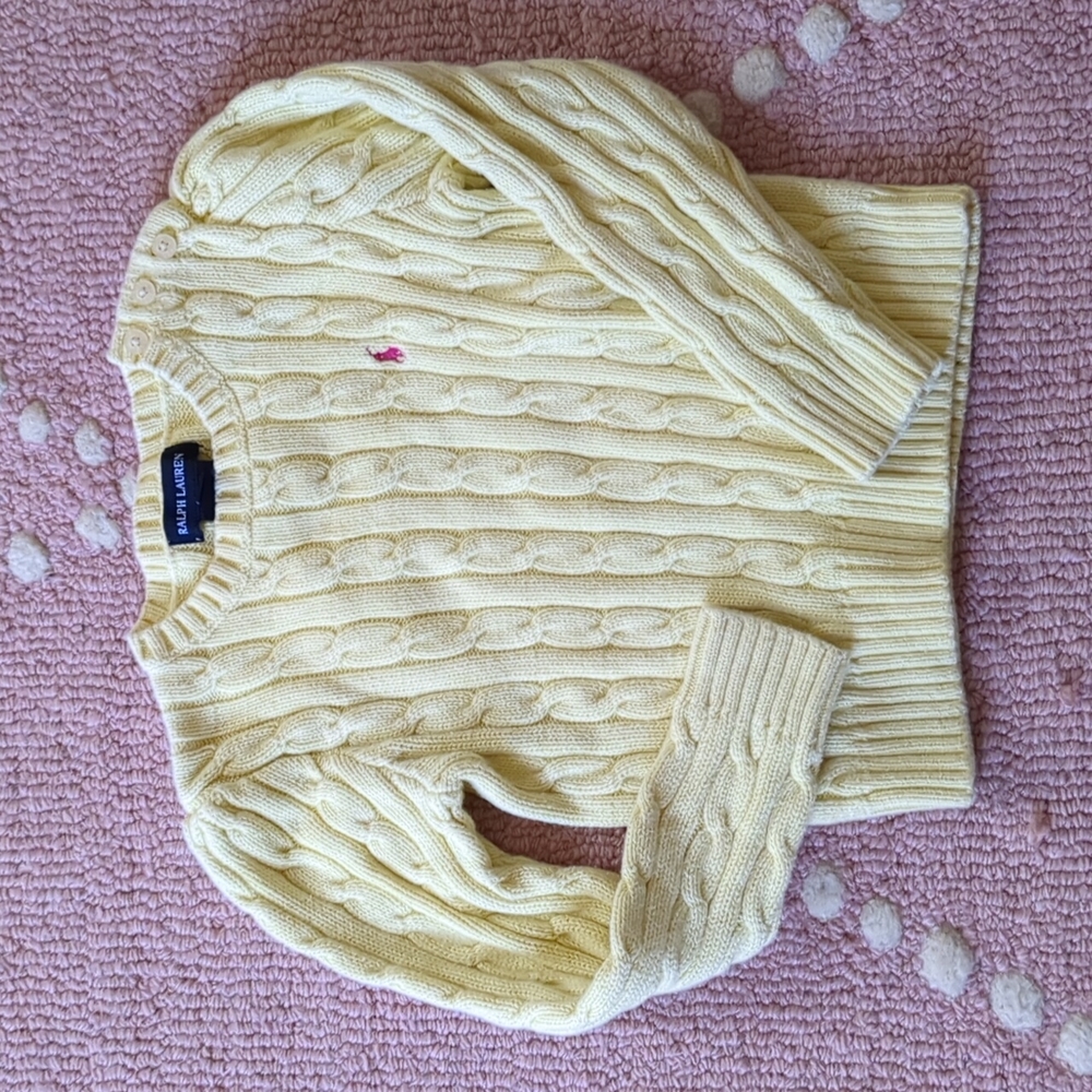 Ralph Lauren cable knit sweater